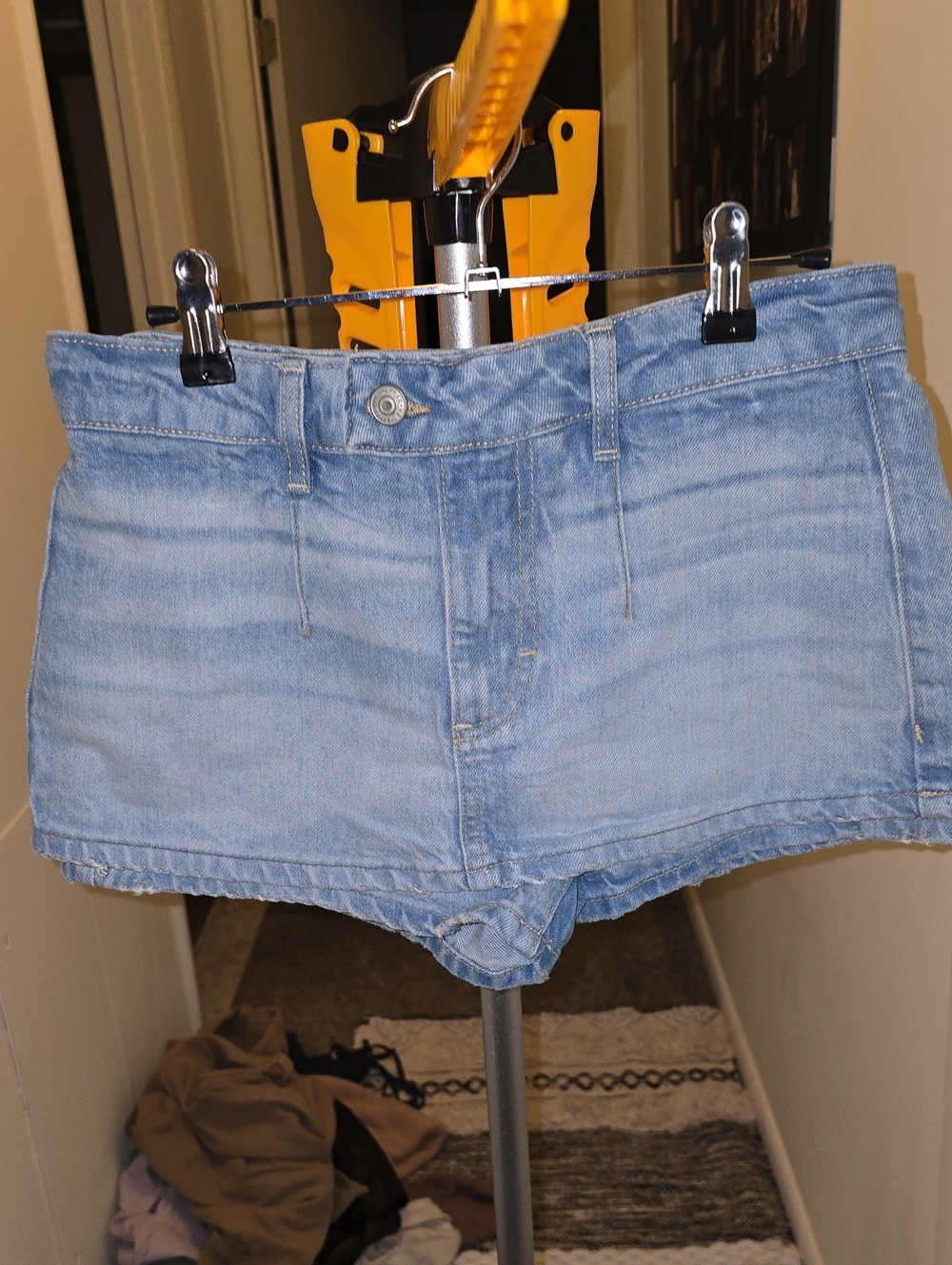 NWT We The Free Light Wash High-Rise Denim Shorts
